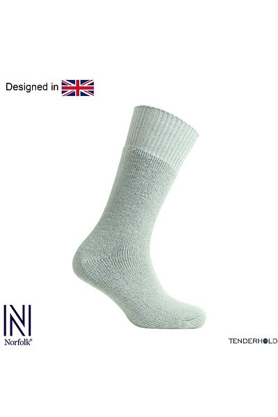 NORFOLK Сиви термо чорапи за здраве - 1 чифт