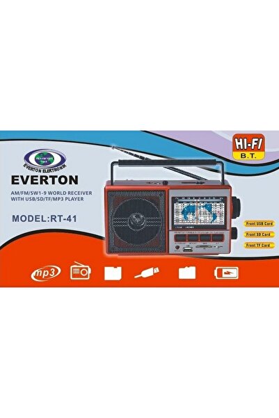 Everton Usb Sd Fm Sw3 Radyo RT 41