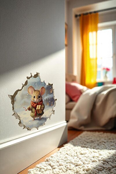 MSticker Yeni Yıl Temalı Mini Sticker Priz Sticker Yılbaşı Yeni Yıl Mini Boy ...