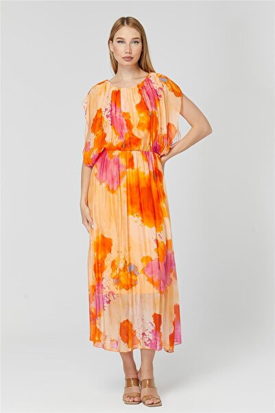 HomeStore Φόρεμα με ντεγκραντέ από μετάξι