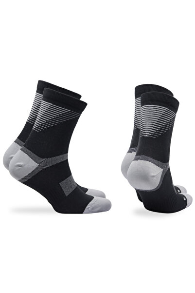 NORFOLK Valencia Sc Compression Professional Running Socks Black/Gray