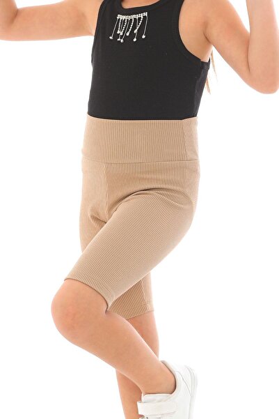 zepkids Κοριτσίστικο κολάν σε μπεζ χρώμα