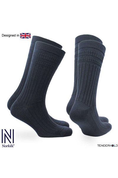 NORFOLK Чорапи Oscar Stretch Technology Wool Friendly, 2 чифта, тъмносини
