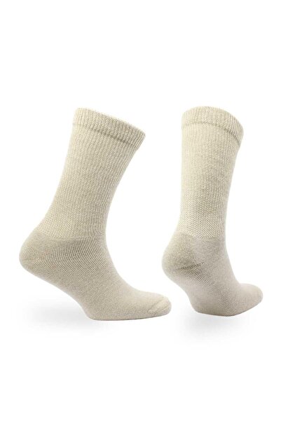 NORFOLK PETER Πλήρως επένδυση Εξαιρετικά επεκτεινόμενες κάλτσες με τεχνολογία μαλλί Stretch+ 2 ζεύγη πακέτου κρέμα