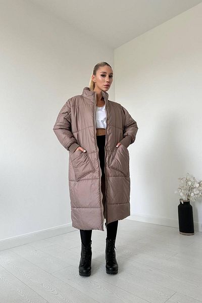 Elbee Fashion Woman Надуваемо палто