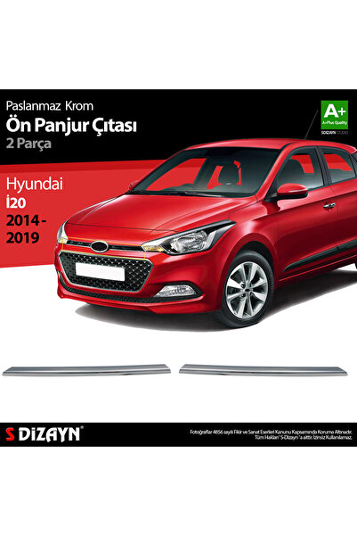 S Dizayn S-Dizayn Hyundai i20 Krom Ön Panjur 2 Prç 2014-2018 6212180