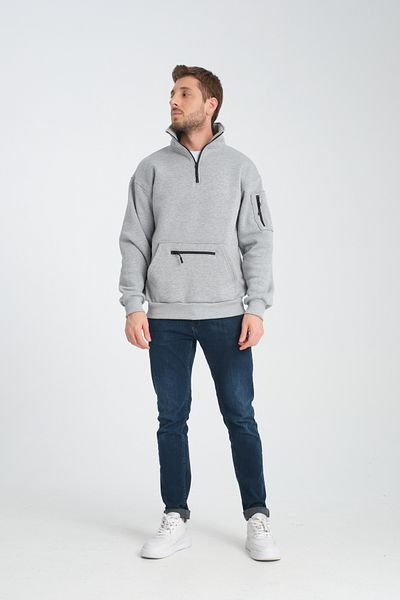 Store ΜΑΥΡΟ UNISEX OVERSIZE ΒΑΜΒΑΚΙ ΕΣΩΤΕΡΙΚΟ FLEECE ΚΟΥΖΙΝΑΚΙ ΚΑΓΚΟΥΡΟ ΚΟΥΖΙΝΑΚΙ ΜΕ 3 ΤΣΕΠΕΣ