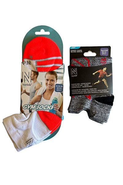NORFOLK Sports Training and Hiking Socks Set of 2