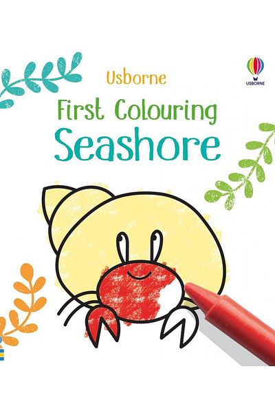 Usborne First Coloring: Seashore
