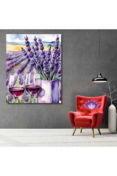 LİLYHOBBYLAND Sayılarla Boyama Hobi Seti (Renkli Baskılı Çerçeveli- Büyük Boy...