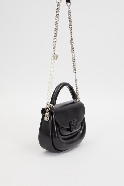 Levidor Black Heart Accessory Handbag