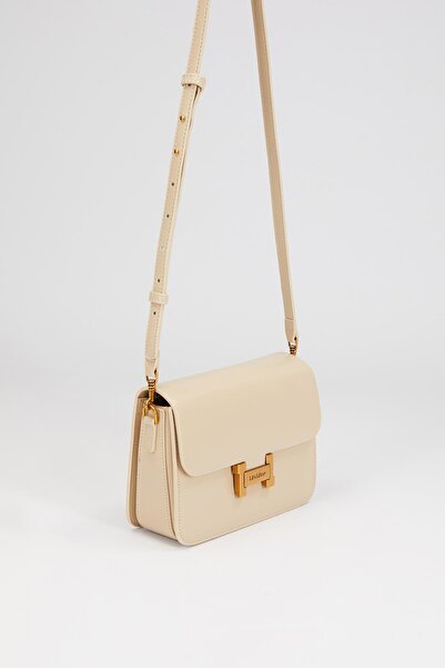 Levidor Cream Shoulder Bag