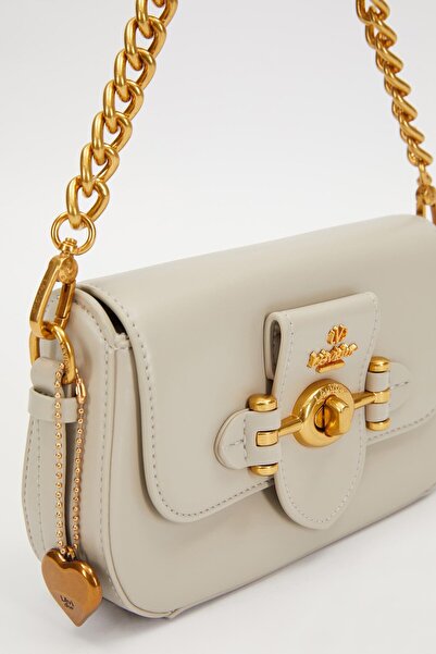 Levidor Τσάντα ώμου με γκρι κλειδαριά