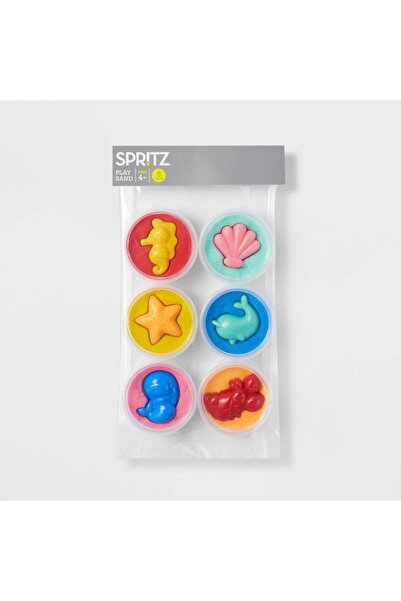 Spritz ™ - 6'lı Karakter Oyun Kumundan Parti Kumları