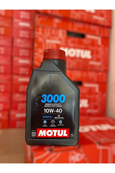 Motul 3000 10w-40 4t 1L Motosiklet Motor Yağı (2024 yılı üretim )