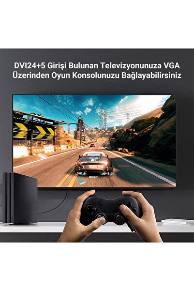 Veggieg Dvı 24 5 To Vga Dönüştürücü Çevirici Adaptör