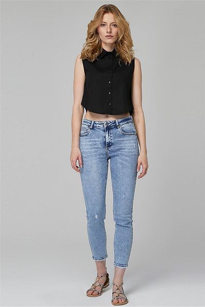 HomeStore Jeans-Hose mit Steinen