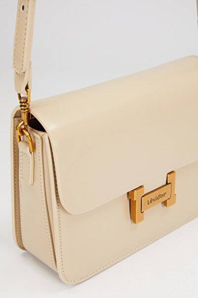 Levidor Cream Shoulder Bag