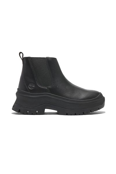 Timberland Roxie Lane Black Mid Chelsea Women's Boots - Tb0A28Xmw021