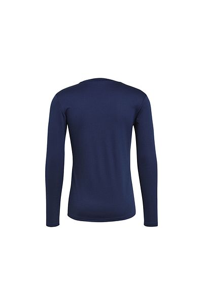 adidas Men's Football Long Sleeve Navy Blue Team Base Tee - Gn5675