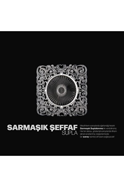 PONCİKPAZAR 6`LI SARMAŞIK ŞEFFAF MODEL SUPLA