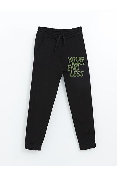 LC Waikiki Lcw Boy's Jogger Sweatpants with Elastic Waist