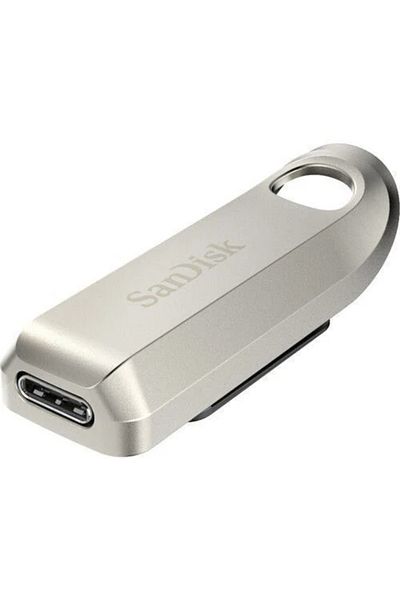 SanDisk ذاكرة فلاش Ultra Luxe بسعة 128 جيجابايت SDCZ75-128G-G46 USB 3.2 من النوع C