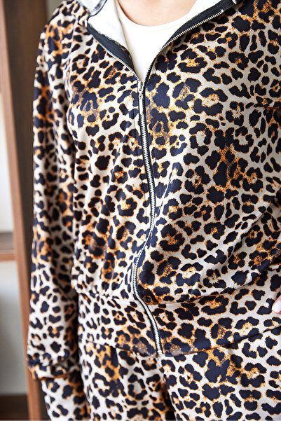 Bianco Lucci Leopar Desenli Alt-Üst Takım MBMS051 60501051