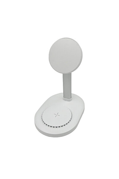 Boğazören Masa üstü telefon şarj cihaz 18w Kablosuz sarj cihazı aleti standı ( Hızlı sarj destekli + oto sarj)