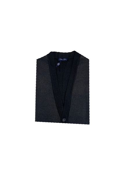 dcn giyim 1985 Ateş Steel Knitted Vest-A25