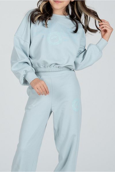 Kyron Pink Pasadened Comfortable Sweatshirt and Jogger Pants Set for Girls