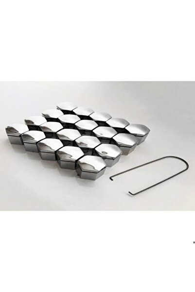 doğruluk galvano UNİVERSAL bijon kapağı 17mm düz parlak gümüş