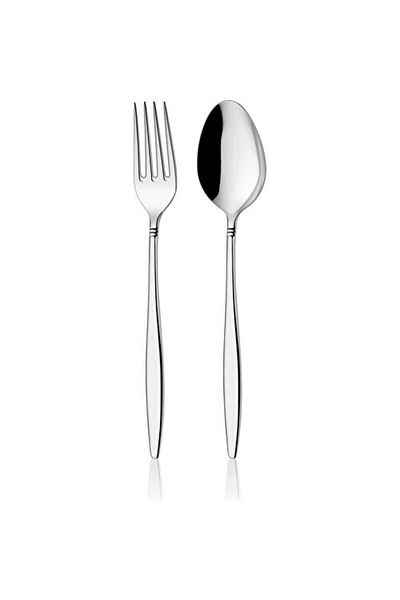 on-on Pera 30 Piece Fork Spoon Set 18/10