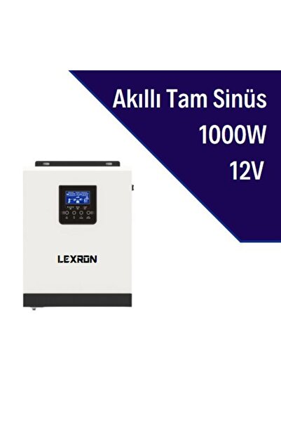Genel Markalar Smart 1KW 1000 W 12V Tam Sinüs Akıllı İnverter