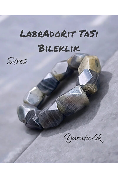 ALLORA DOĞALTAŞ LabrAdoRit Taşı Bileklik