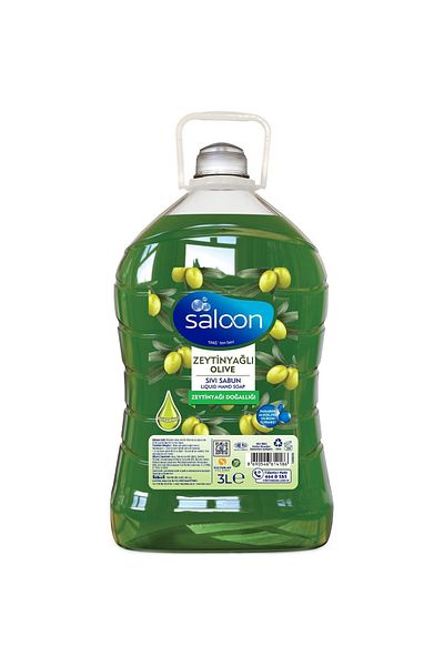 Saloon 3 Liter Olive Oil Liquid Soap