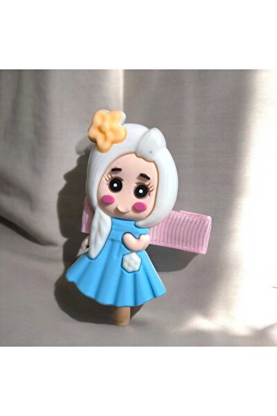 feyza collection 1 Piece Princess Figured Clip Polymer Clay Kids Buckle