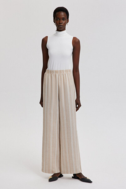 Touché Privé BELİ LASTİKLİ ÇİZGİLİ PANTOLON