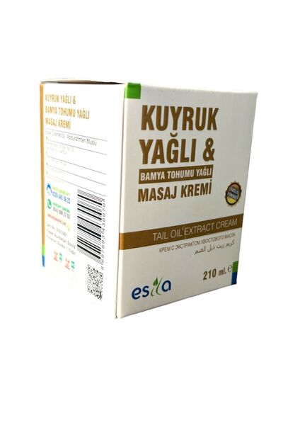 Genel Markalar Esila Kuyruk Yağlı Bamya Tohumlu Masaj Kremi 210 ml