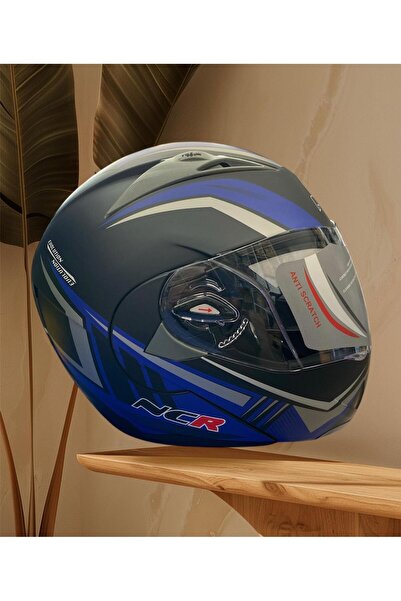 NCR ÇENE AÇILIR MOTOSİKLET KASK ( BAF HEDİYELİ )