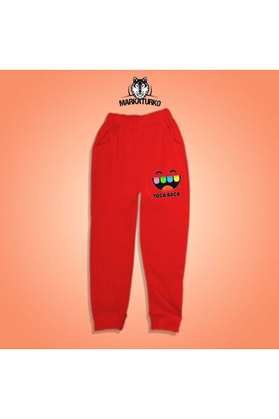 MarkaTurko Παιδική φόρμα Toca Boca με στάμπα unisex Special Design Cotton 706-B49