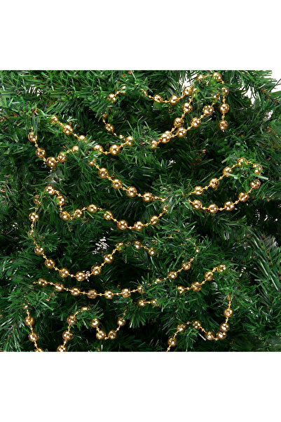 Waldern Στολίδι Χριστουγεννιάτικης Αλυσίδας Premium 5 μέτρων 6 χιλιοστών - Χρυσό