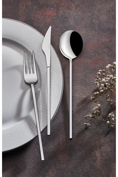 on-on Patara 18 Piece Fork Spoon Knife Set 18/10