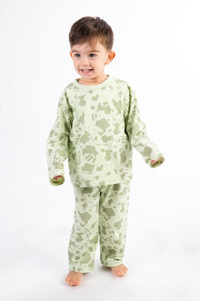 Harika KIDS Set de pijamale din bumbac imprimat pentru baieti
