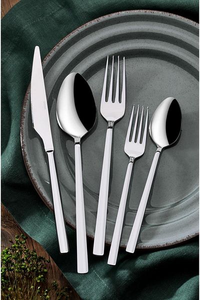on-on Olympos 84 Piece Fork Spoon Knife Set 18/10