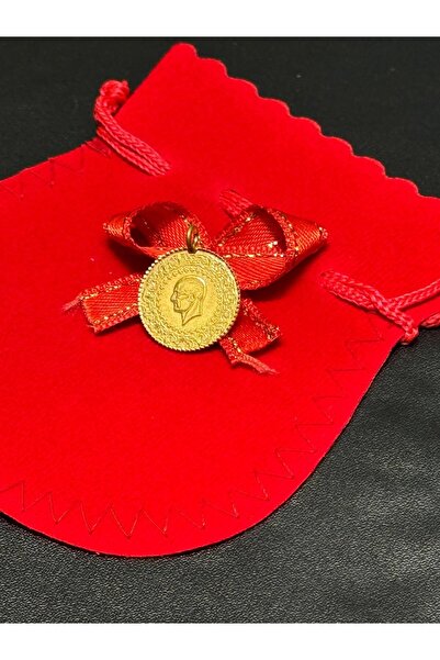 Victoria 1 Adet Çeyrek Altın Eski Tarihli (KULPLU 22 AYAR)
