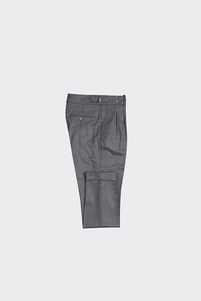 Kadir Büyükkaya Double Pleat Men's Trousers-Kax2220W