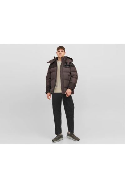 Jack & Jones Men's Casual Coat - Cold and Water Resistant, Colorful