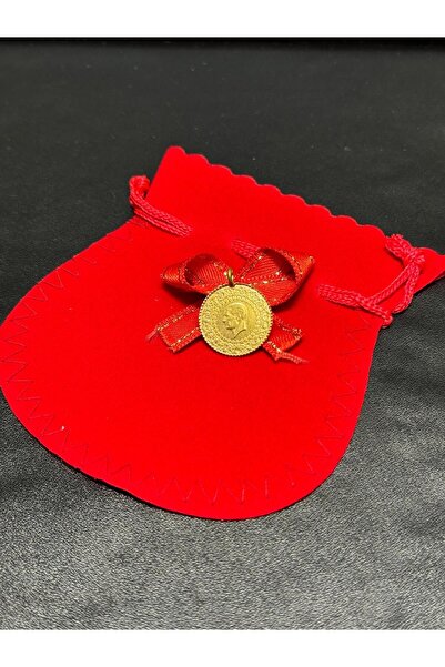 Victoria 1 Adet Çeyrek Altın Eski Tarihli (KULPLU 22 AYAR)