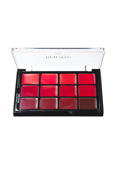 BenNye ALL RED LIP PALETTE ( ruj paleti )